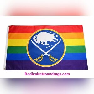 Buffalo Sabres 3'x5' Flag Banner Pride